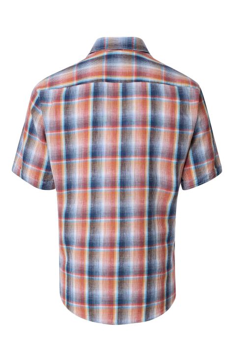 Camicia Uomo Casamoda Classic Quadri collo Italiano Manica corta