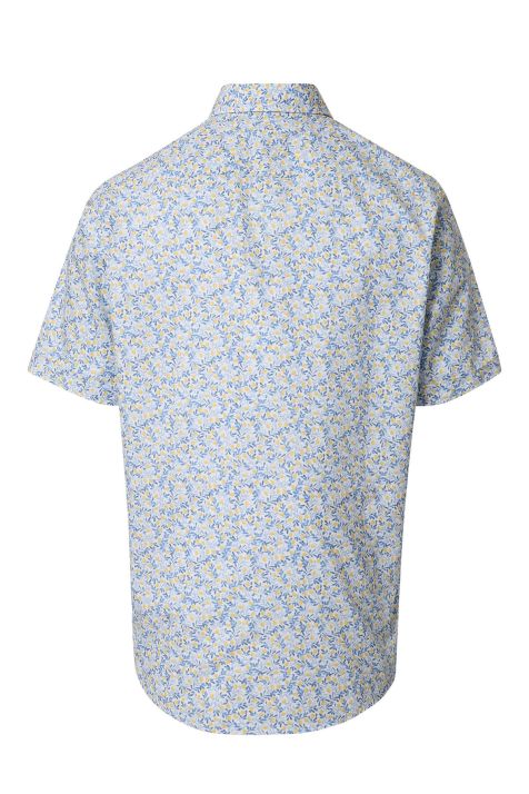 Camicia Uomo Casamoda Comfort Fantasia collo Italiano Manica corta