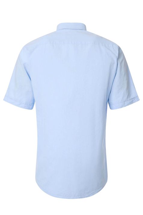 Camicia Uomo Casamoda Comfort Tinta unita collo Italiano Manica corta