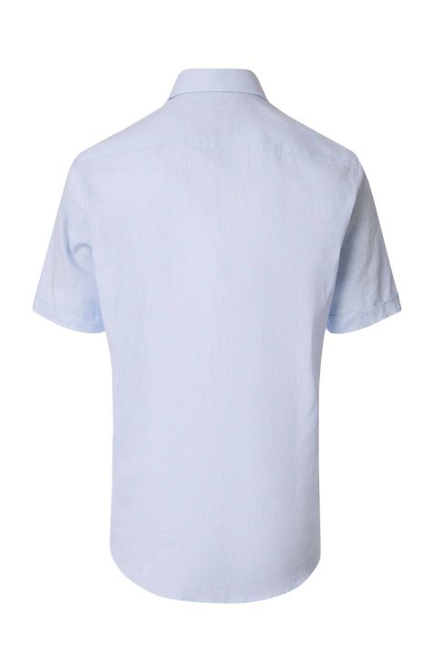 Camicia Uomo Casamoda Classic Righe collo Italiano Manica corta