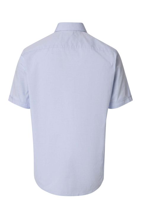 Camicia Uomo Casamoda Classic Tinta unita collo Italiano Manica corta