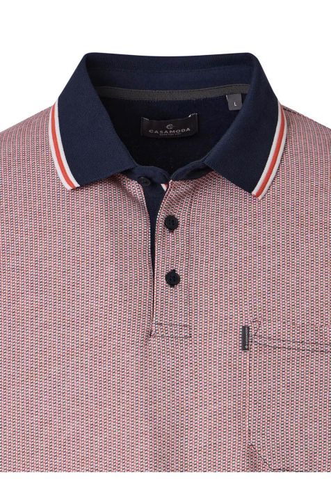 Polo Uomo Casamoda Classic Fantasia Manica corta