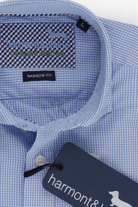 Camicia Uomo Harmont & Blaine Slim collo Francese Manica lunga
