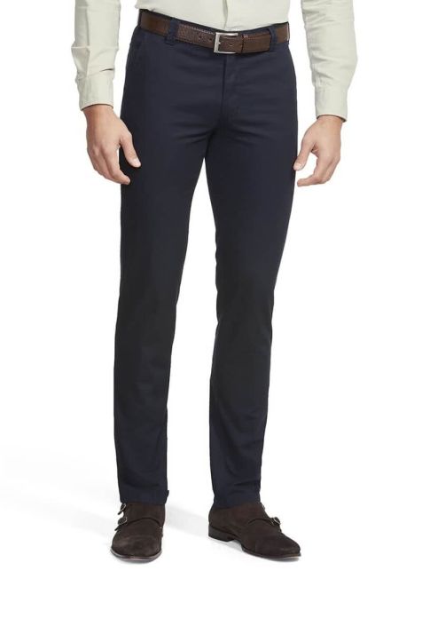 Pantalone Uomo Meyer Chino Regular Tinta unita