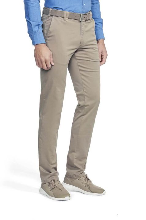 Pantalone Uomo Meyer Chino Classic Tinta unita