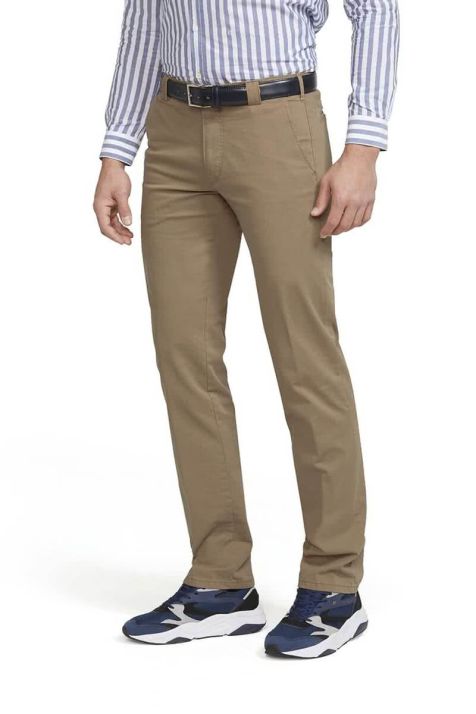 Pantalone Uomo Meyer Chino Regular Tinta unita