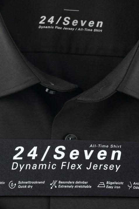 Camicia Uomo Olymp Classic Tinta unita collo Italiano Manica corta