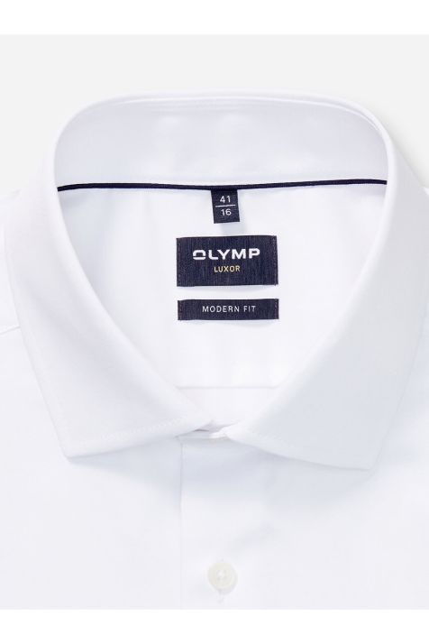 Camicia Uomo Olymp Classic Tinta unita collo Francese Manica lunga