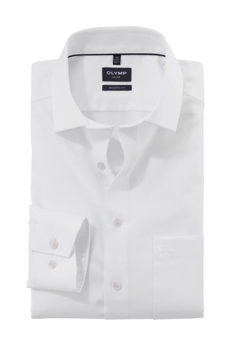 Camicia Uomo Olymp Classic Tinta unita collo Francese Manica lunga