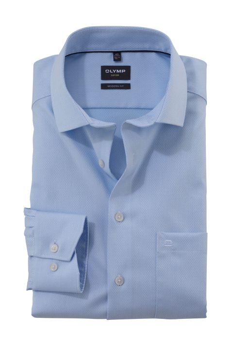 Camicia Uomo Olymp Classic Tinta unita collo Francese Manica lunga