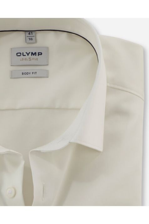 Camicia Uomo Olymp Regular Tinta unita collo Francese Manica lunga