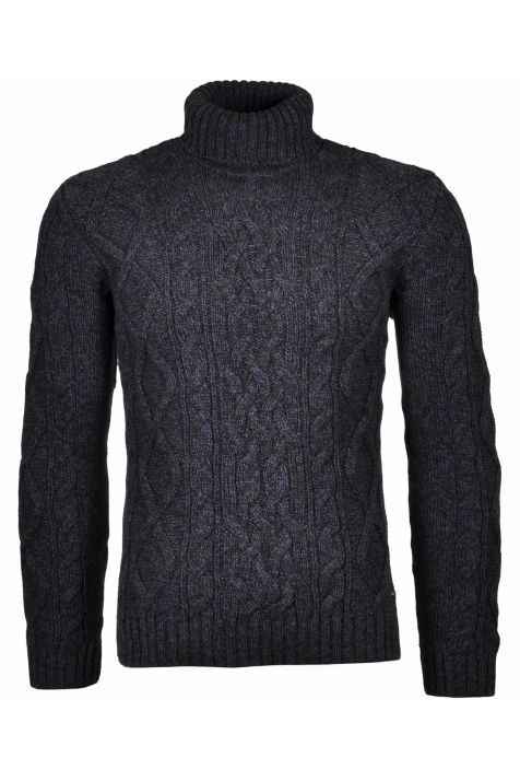 Maglia Uomo Ragman Collo alto Classic 100% caldo cotone