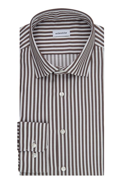 Camicia Uomo Seidensticker Slim No Stiro Righe collo Italiano