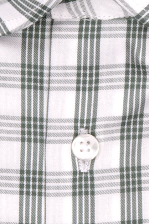 Camicia Uomo Seidensticker Slim No Stiro Quadri collo Italiano Manica lunga
