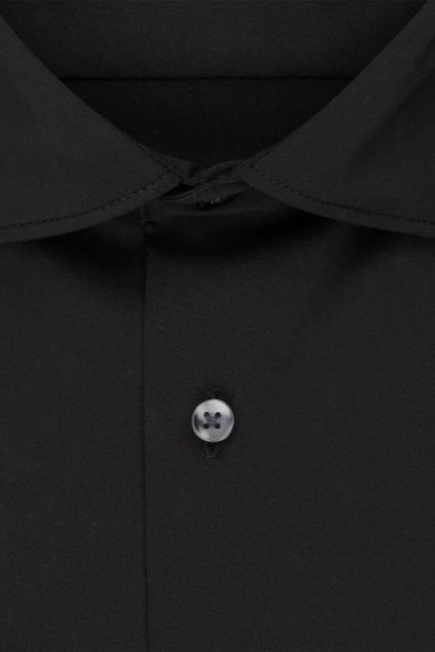 Camicia Uomo Seidensticker Slim Tinta unita collo Italiano Manica lunga