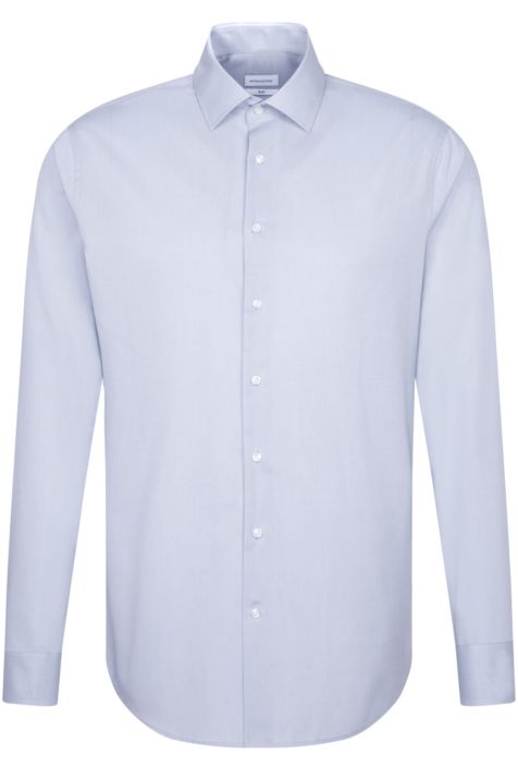 Camicia Uomo Seidensticker Slim No Stiro Tinta unita collo Italiano