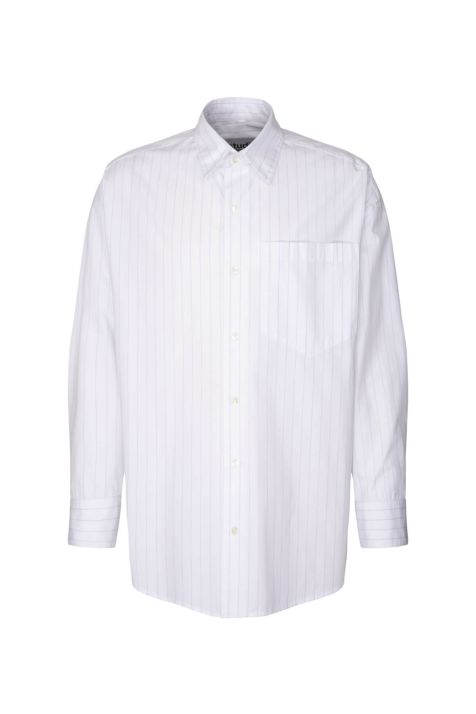 Camicia Uomo Seidensticker Comfort No Stiro Righe collo Italiano Manica lunga