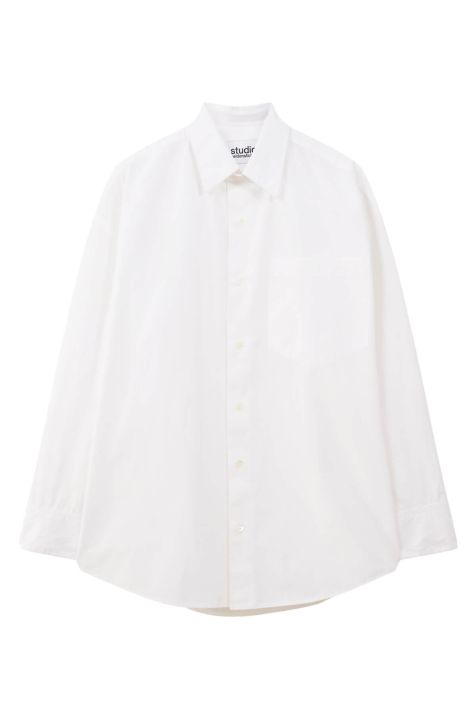 Camicia Uomo Seidensticker Comfort No Stiro Tinta unita collo Italiano Manica lunga