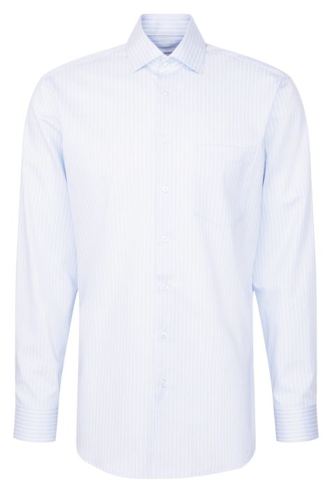 Camicia Uomo Seidensticker Regular No Stiro Righe collo Italiano