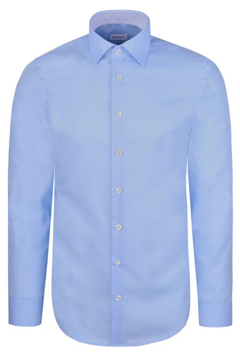 Camicia Uomo Seidensticker Slim No Stiro Tinta unita collo Italiano