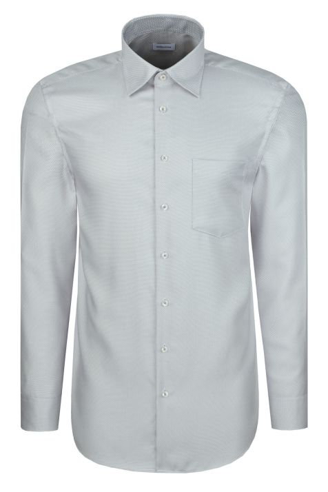 Camicia Uomo Seidensticker Regular No Stiro collo Italiano Manica lunga