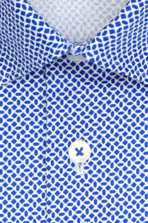 Camicia Uomo Seidensticker Regular Fantasia collo Italiano Manica lunga