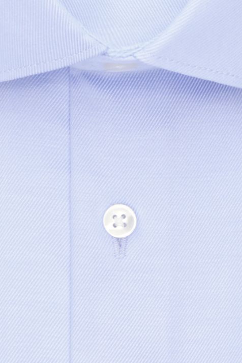 Camicia Uomo Seidensticker Slim No Stiro Tinta unita collo Italiano Manica lunga