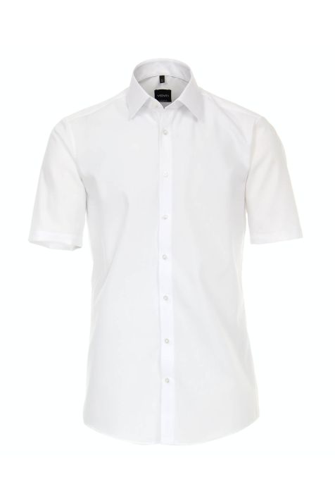 Camicia Uomo Venti Regular No Stiro Tinta unita collo Francese Manica corta