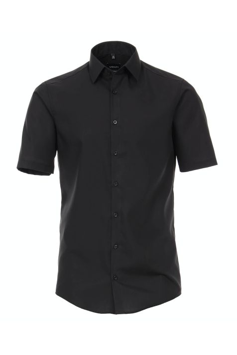 Camicia Uomo Venti Regular No Stiro Tinta unita collo Francese Manica corta