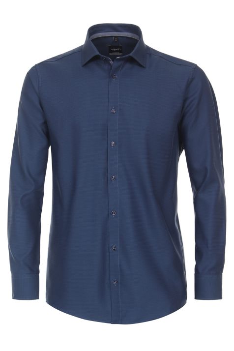 Camicia Uomo Venti Regular Tinta unita collo Italiano Manica lunga