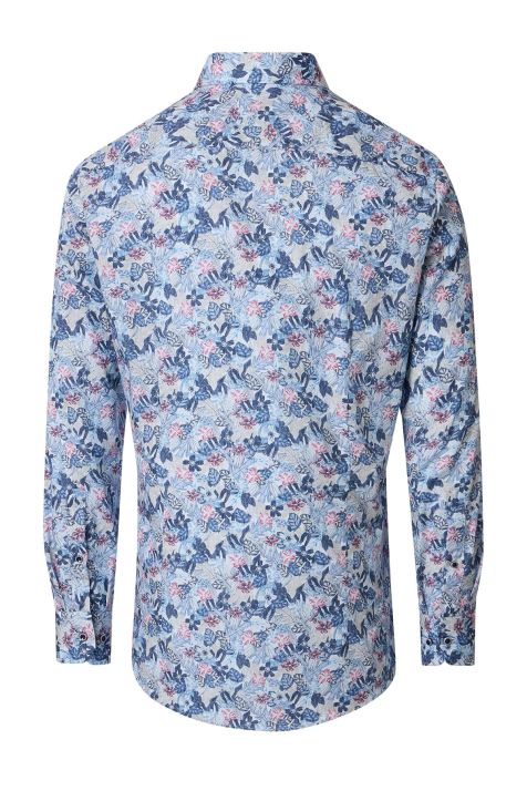 Camicia Uomo Venti Regular Fantasia collo Italiano Manica lunga
