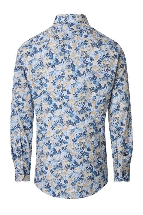Camicia Uomo Venti Regular Fantasia collo Italiano Manica lunga