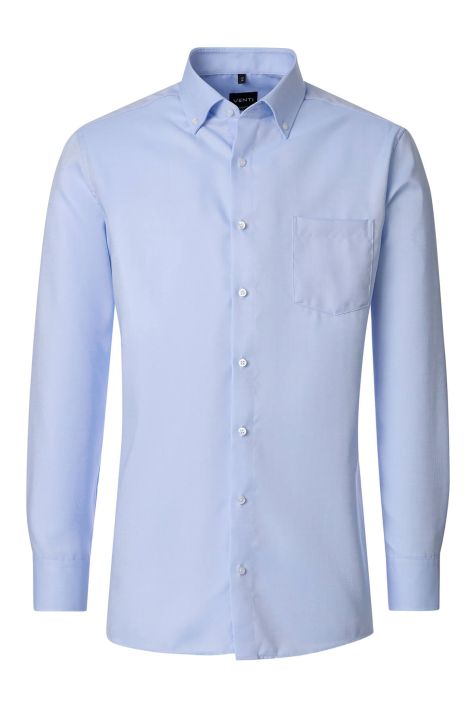 Camicia Uomo Venti Comfort Tinta unita collo Button down Manica lunga