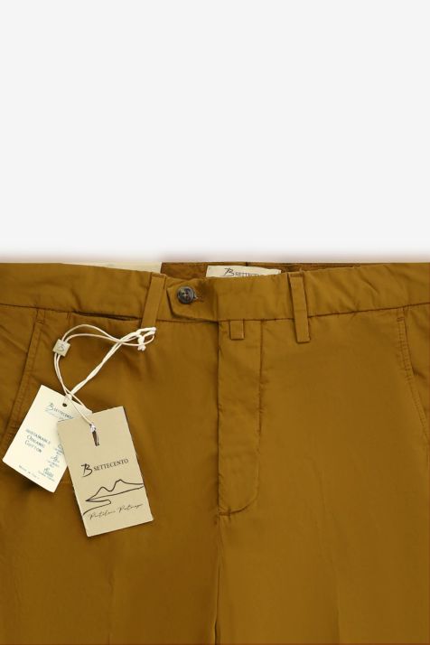 Pantalone Uomo B-Settecento Chino Slim Tinta unita 97% cotone 3% elastan