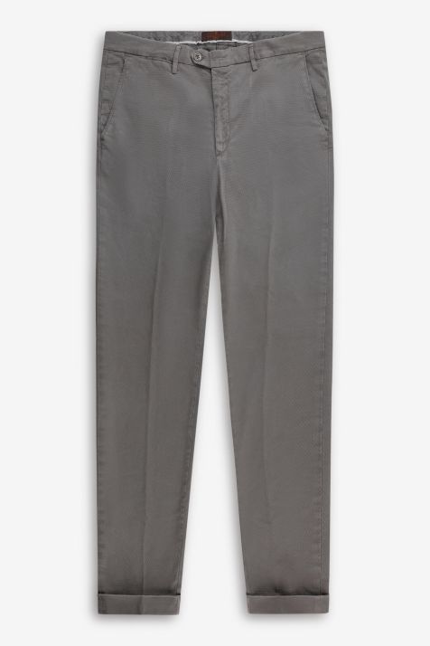 Pantalone Uomo B-Settecento Chino Slim Tinta unita 97% cotone 3% elastan
