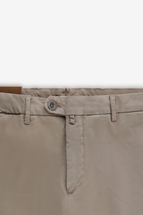 Pantalone Uomo B-Settecento Chino Slim Tinta unita 97% cotone 3% elastan