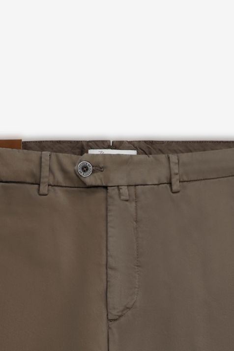 Pantalone Uomo B-Settecento Chino Slim Tinta unita 97% cotone 3% elastan