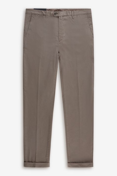 Pantalone Uomo B-Settecento Chino Slim Tinta unita 97% cotone 3% elastan