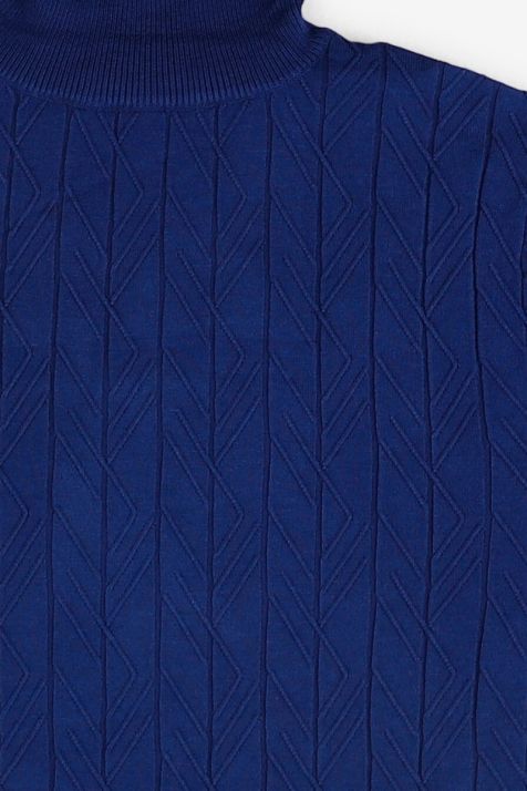 Maglia Uomo Primo Emporio Collo alto Slim Micro disegno  70% Viscose 30% Nylon