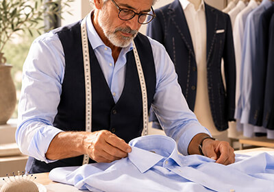 Camicia da uomo su misura