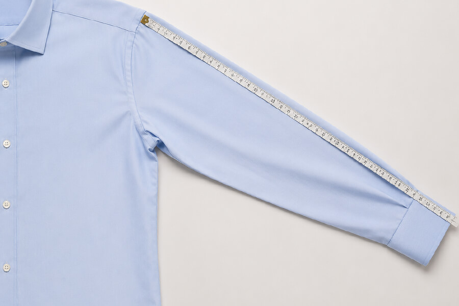 Come misurare la lunghezza della manica di una camicia